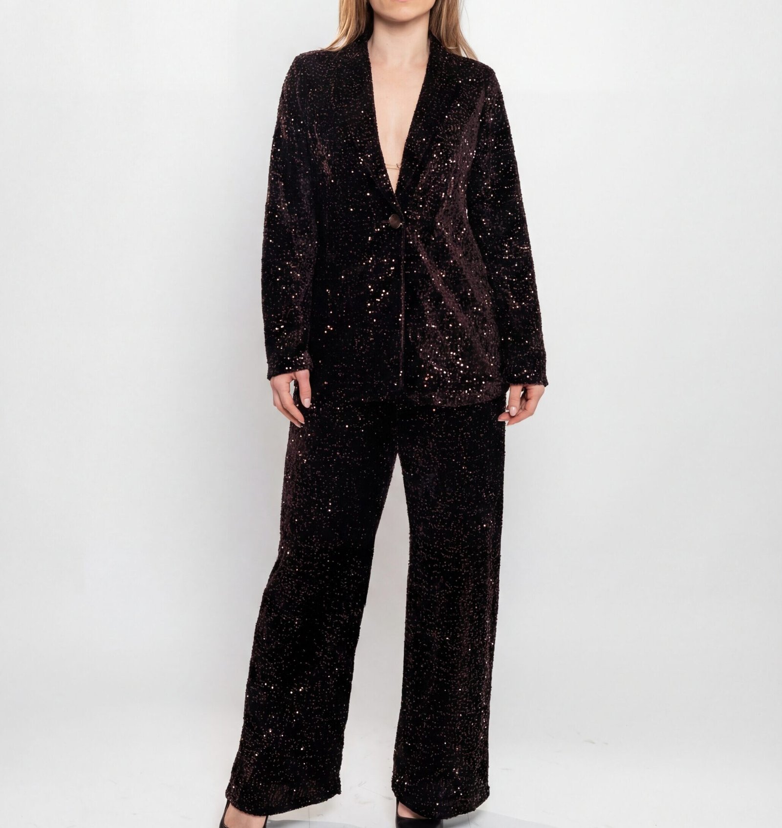 Midnight Sparkle Tailored Suit
