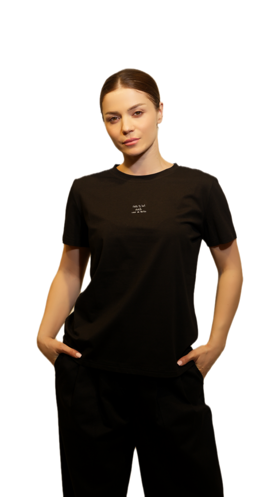 Minimal Black  Essential T-Shirt