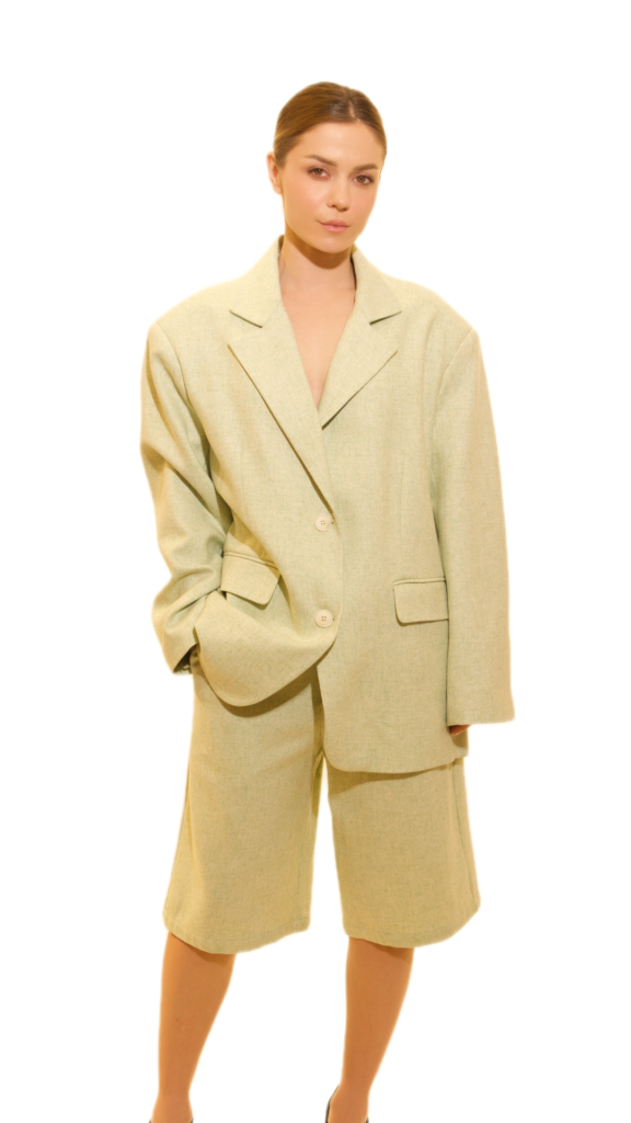 Relaxed Tailored Blazer and Pants Set