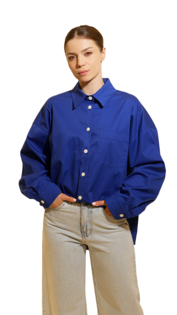 Classic Oversized Button-Up Shirt